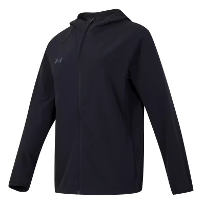 UA安德玛男女装新款运动梭织连帽夹克跑步健身训练外套 24600410-001 ZP