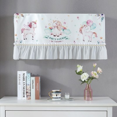 家柏饰(CORATED)空调罩挂机防尘罩北欧开机不取挂式空调套 圣诞飞马 1P~1.5P[空调长度83-88cm适用]