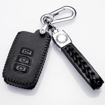[补贴10%]老款专用钥匙套真皮汉兰达凯美瑞普拉多锐志皇冠车用钥匙包扣个性汽车钥匙包