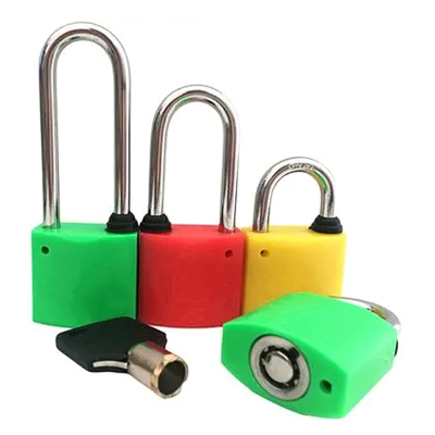 中电鼎润 ZD-30E 30mm*20mm 单通开塑钢挂锁 (计价单位:个)红色