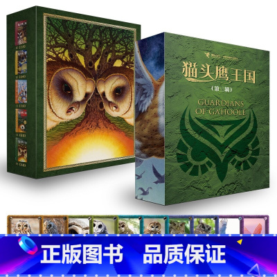 猫头鹰王国 第三辑11-15册 [正版]接力出版社猫头鹰王国系列 套装全15册中文版经典动物奇幻小说儿童幻想自然文学冒险