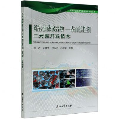 [N]砾岩油藏聚合物-表面活性剂二元驱开发技术/准噶尔盆地油气勘探开发系列丛书-9787518340125