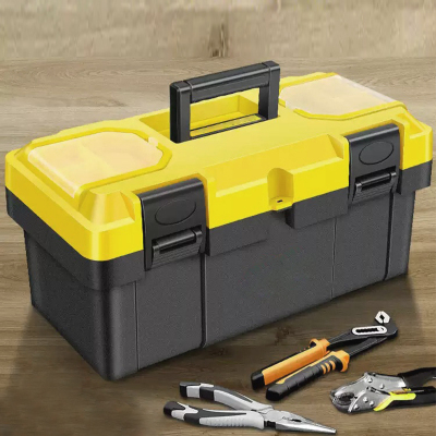 百晟长恒 BSCH-C11G 塑料工具盒收纳箱 (计价单位:个) 黄黑色