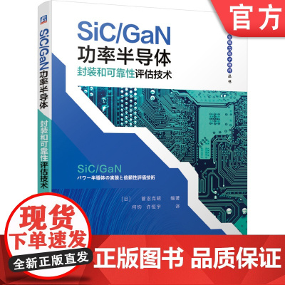正版 SiC GaN功率半导体封装和可靠性评估技术 菅沼 克昭 器件设计与制造 芯片 工艺集成电路 低导通电阻 机械
