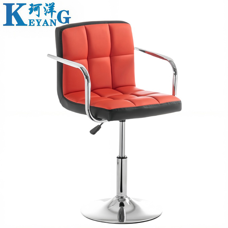 珂洋 吧台椅 矮款(黑红套色) 把