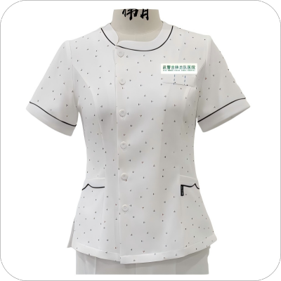 伟月护士服(夏)装-白花款