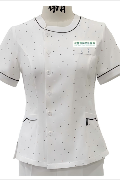 伟月护士服(夏)装-白花款