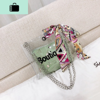 小包包女2020新款果冻包女包透明包夏天ins斜挎包单肩包水桶包潮NEW LAKE女斜挎包