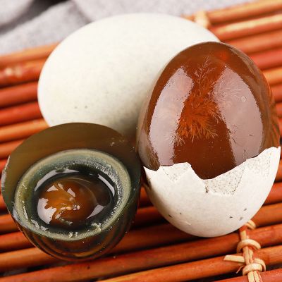 [西沛生鲜]河南特产松花皮蛋 10枚 单枚60-70g 正宗土鸭蛋新鲜腌制溏心皮蛋