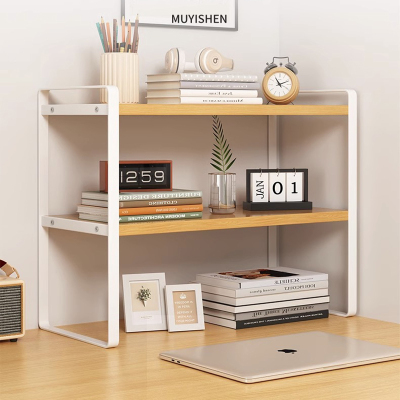 [补贴10%]桌面置物架多层书桌收纳架子办公桌分层小层架学生桌上小书架简易