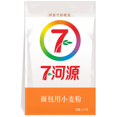 七河源 面包用小麦粉1.5kg 高筋面粉 烘焙粉