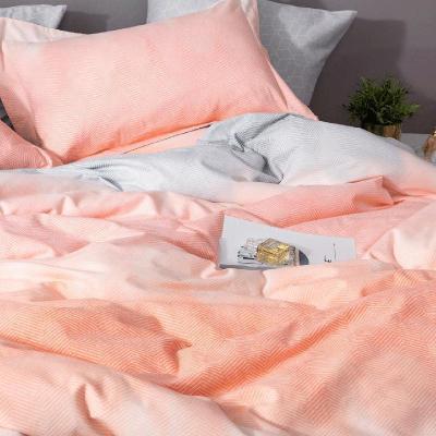 美帮汇家纺套件单/双人床上用品全棉简约全棉磨毛四件套时光清浅Y