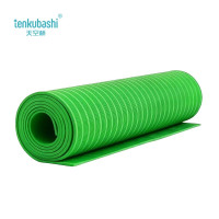 天空桥 绝缘地垫 绿色条纹10mm*1m*5m 卷