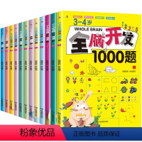 [全12册]全脑开发训练全套 [正版]全脑开发700题全套12册幼儿益智书籍思维专注力训练绘本2-3-4-5-6岁宝宝儿