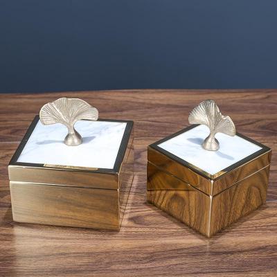 美帮汇欧式陶瓷首饰盒装饰盒摆件美式复古创意家用卧室梳妆台收纳饰品盒