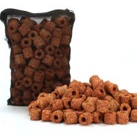 鱼缸过滤材料 红外环陶瓷环 观赏鱼水族箱鱼池过滤材料 500g