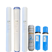 百思肯商用电器配件平口滤芯400G膜五级套装20寸(套)