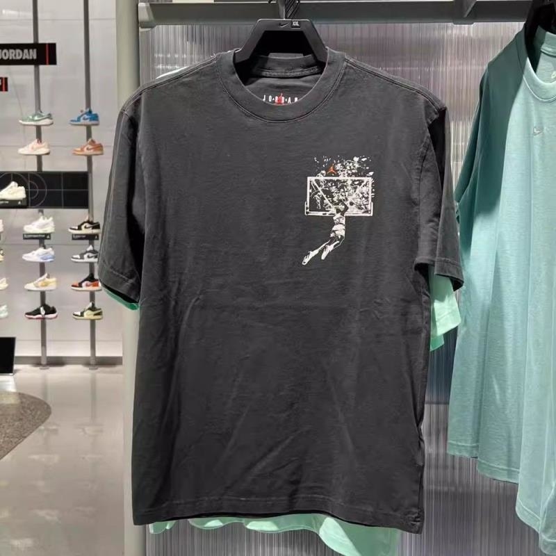 NIKE耐克短袖T恤JORDAN运动休闲透气针织圆领男装IB3298-045 C