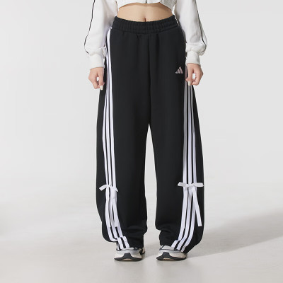 阿迪达斯 (adidas)女裤新款百搭时尚运动休闲针织长裤KG3855 ZP