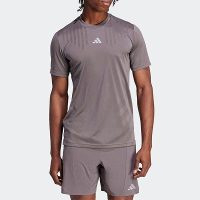 ADIDAS阿迪达斯短袖T恤训练运动休闲速干透气圆领男装IS3735 D