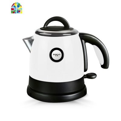 JD-08S1迷你电热水壶家用小型容量烧水壶304不锈钢旅游便携 FENGHOU 阳光橙