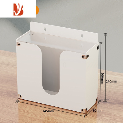 三维工匠卫生间纸巾盒免打孔防水厕所厕纸盒置物架壁挂卫生纸亚克力抽纸盒 白色[免胶升级带盖无异味]