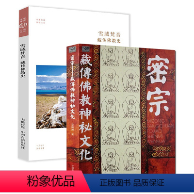 [正版]2册密宗:藏传佛教神秘文化+藏传佛教史 书籍