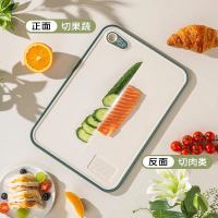 双枪切菜板防霉抗菌家用食品级厨房专用水果小案板辅食塑料砧板粘36*26cm