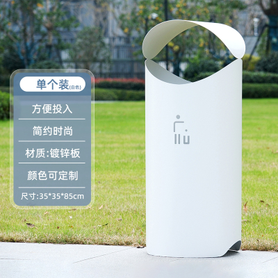 2025新款户外垃圾桶高档小区物业不锈钢果壳箱商场垃圾箱室内桶