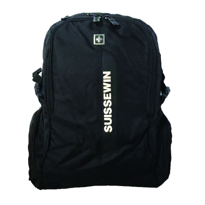 SUISSEWIN瑞士经典时尚耐用多功能商务休闲背包双肩包SN8351