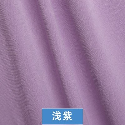 家柏饰(CORATED)氨纶高弹力布料面料四面弹针织牛奶丝布料色椅套夏裙子服装 浅紫