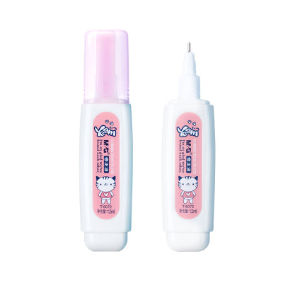晨光 M&G 修正液 T6072 12ml (白色) 24瓶/盒 甲基环乙烷 瓶
