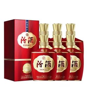 汾酒 巴拿马基础版53度475ml*6瓶整箱清香型白酒