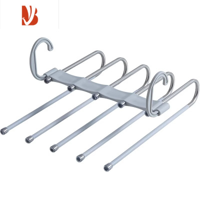 三维工匠折叠裤架多多层裤子衣架家用魔术裤夹衣柜收纳器裤挂架