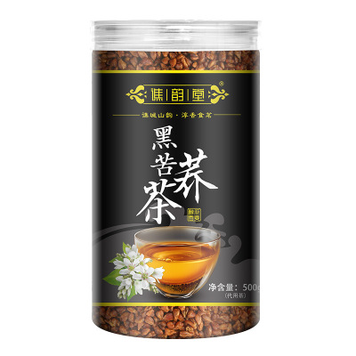 谯韵堂 黑苦荞茶500g/罐
