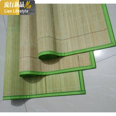 细青竹席夏季凉席1.5宿舍单人0.9 0.8席子1.2米双面折叠席1.8m床 三维工匠