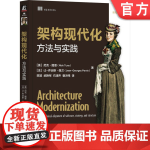 正版 架构现代化:方法与实践 尼克·图恩 软件架构 企业架构 架构即未来 领域驱动设计 数据网格 现代化架构 系统架