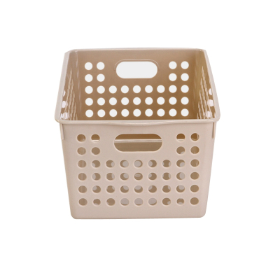 茶花 2898圆点收纳筐-S 30.3*14*12.4cm/个