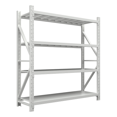 臻远 ZYCC-ZX-06 重型货架主架 1800*600*2000 灰白色每层500公斤承重