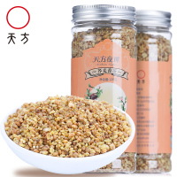 天方茶叶120g荞麦香茶 黄苦荞茶罐装花草茶 甘草茶
