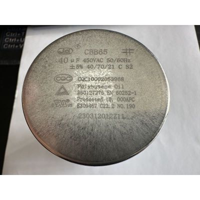 帮客材配 全新原装 P0970088913 空调压缩机电容 AVH- 52YH2W 40UF 收前务必收货