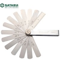 世达(SATA)14件套塞尺 塞规间隙尺厚薄规 0.05-1.00mm 09401(3套起定)