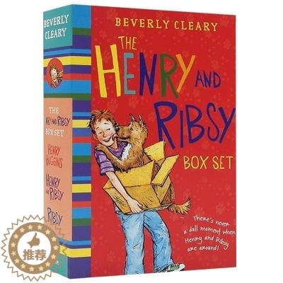 [醉染正版]亨利和利博西3册盒装 The Henry and Ribsy Box Set 英文原版儿童文学读物 亲爱的汉