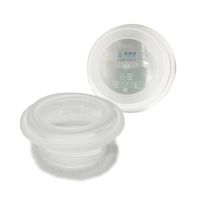奥德鑫一次性PP餐盒 450ml透明圆形 整箱