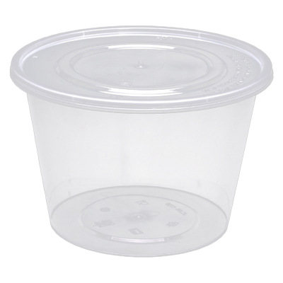 优彩嘉 一次性餐盒 圆碗透明 1750ML*200套 CH-08 箱