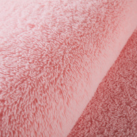 美帮汇长毛地毯卧室满铺客厅茶几垫子房间装饰少女粉色床边毯可定制