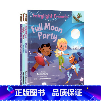 [正版]精灵小朋友3册 英文原版 Fairylight Friends 学乐大树姐妹篇橡子系列 儿童小学生友谊桥梁章节