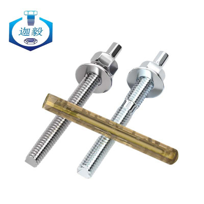 迦毅不锈钢化学锚栓M14*180套