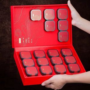 福岗茶叶金骏眉武夷山红茶桐木关梅占芽特级浓香型小罐礼盒装