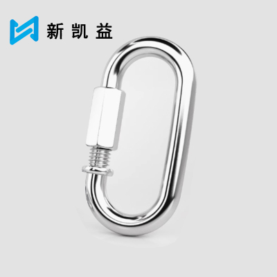 新凯益 304不锈钢弹簧扣保险安全扣 M6(快速连接环) 个